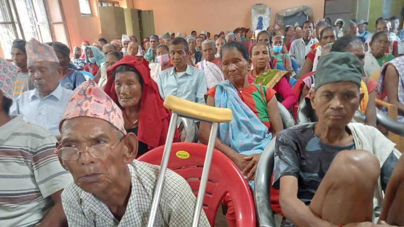 राप्ती गाउँपालिकाले जेष्ठ नागरिकको समस्या बुझ्दै, कार्यालयमा सेवा लिन जाँदा लाइन बस्न नपर्ने