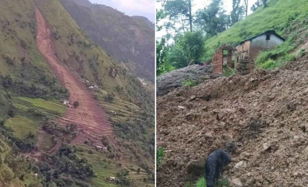 अछाममा पहिरोमा परि १४ जनाको ज्यान गयो, ९ जना बेपत्ता, १३ जना घाइते