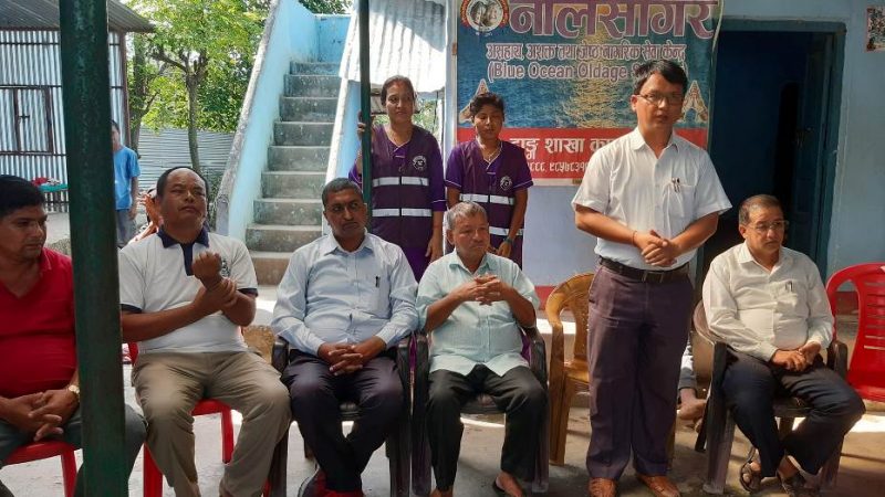 राप्ती प्रेस मञ्चको पहिलो स्थापना दिवस तथा बार्षिक उत्सव कार्यक्रम निलसागर सेवा आश्रममा