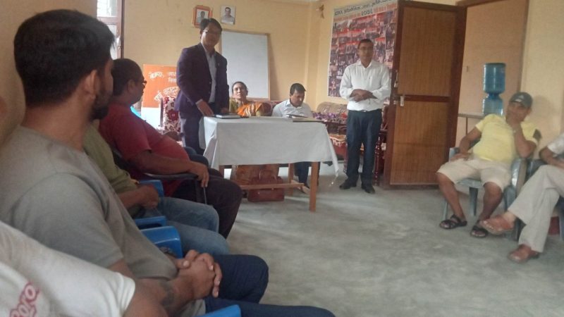 सिसहनियाँ बजार क्षेत्रको अटो व्यवस्थापन गरिने