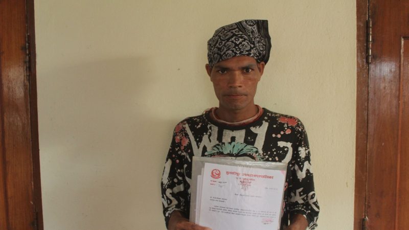 मृगौला पीडित नेपाली उपचारका लागि आर्थिक सहयोगको पर्खाईमा