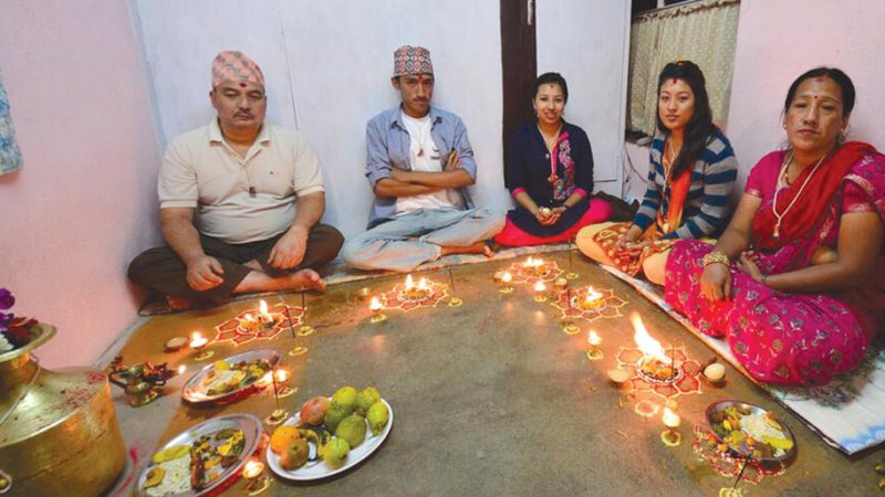 नेवार समुदायमा आज म्हः पूजा मनाइँदै