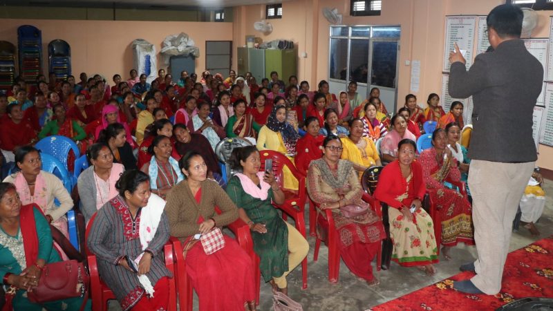 लैङ्गिक हिंसा अन्त्यका लागि घरपरिवार तथा समाजमा सचेतना फैलाउन जरुरी छ : अध्यक्ष विष्ट