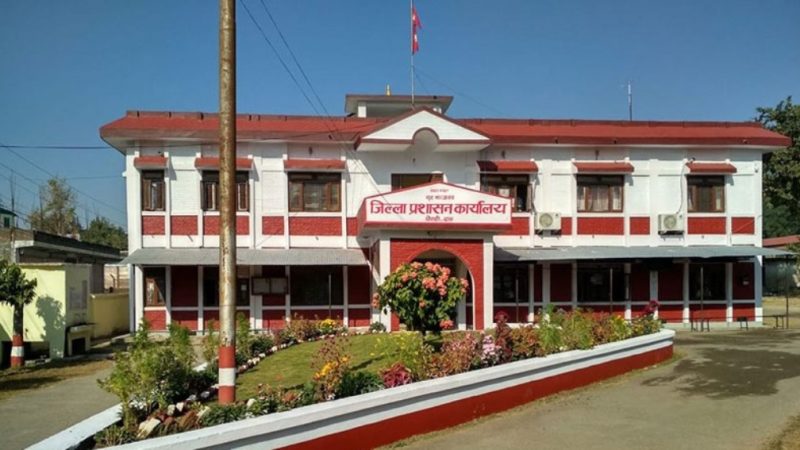 दाङका सम्पुर्ण सीमा नाकाहरु मंसिर १ गते राति देखि ४ गते सम्म बन्द हुने