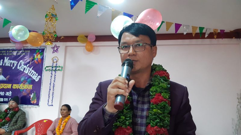 समाज परिवर्तनका लागि सवै धर्मावलम्बीहरू एक जुट हुन आवश्यक छ : अध्यक्ष विष्ट