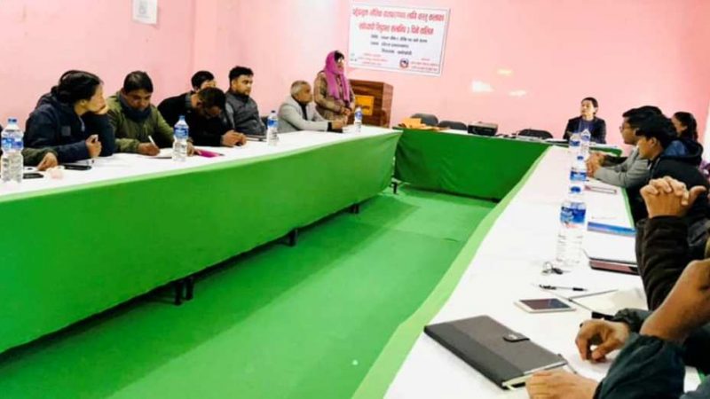 इन्जिनियर तथा प्राविधिकहरूका लागि पहुँचयुक्त भवन निर्माण सम्बन्धि तीन दिने तालिम शुरु
