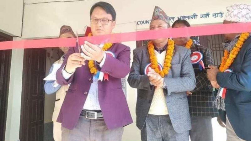 गाउँ- गाउँमा शुद्व खानेपानी पुर्‍याउँछाै : अध्यक्ष विष्ट
