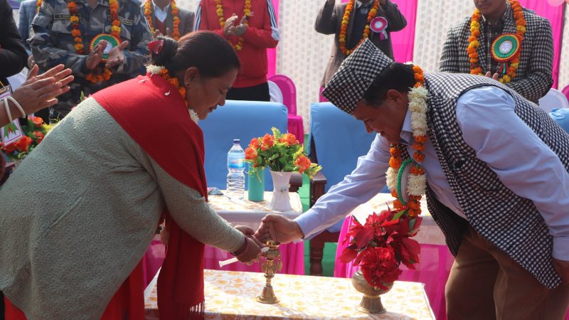 गोरखा मोडेल सेकेण्डरी स्कुल लमहीकाे ५ औं खेलकुद सप्ताह सम्पन्न