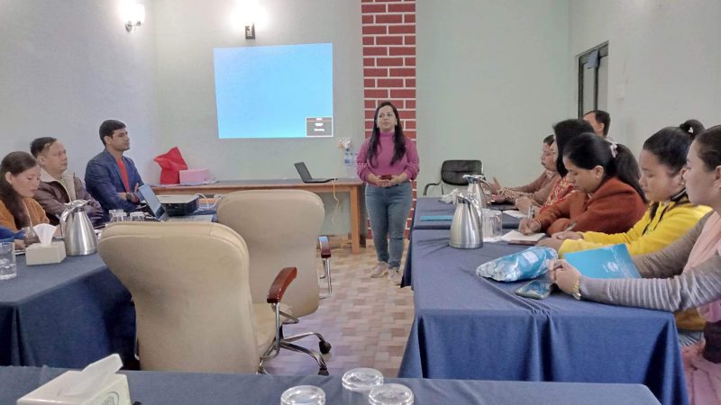 घोराहीमा सञ्चार क्षेत्रमा पत्रकार माथि हुने दुर्व्यवहार विरुद्ध प्रशिक्षण तालिम शुरु