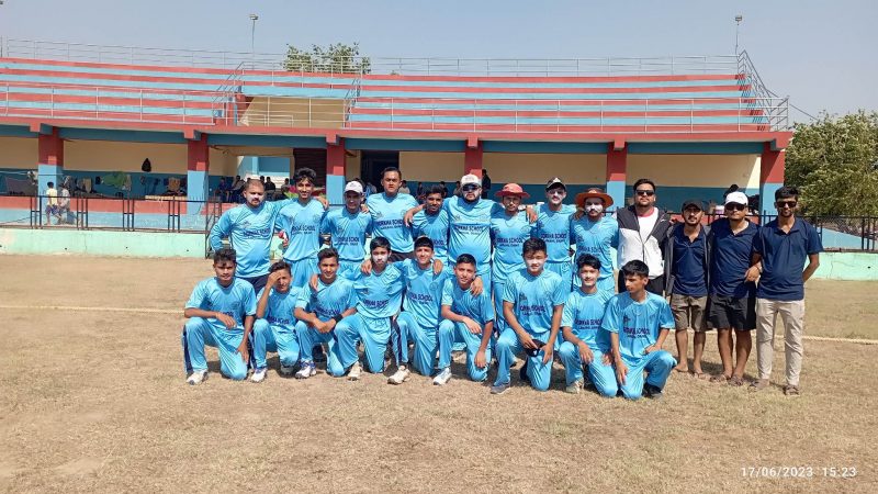 लमहीमा मेयरकप क्रिकेट प्रतियोगिता सुरू, पहिलो दिनको दोस्रो खेलमा गोर्खा स्कुल विजय
