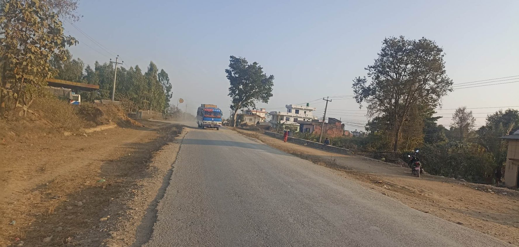 दाङको घोराही-तुलसीपुर चारलेन सडक मर्मत कार्य शुरु