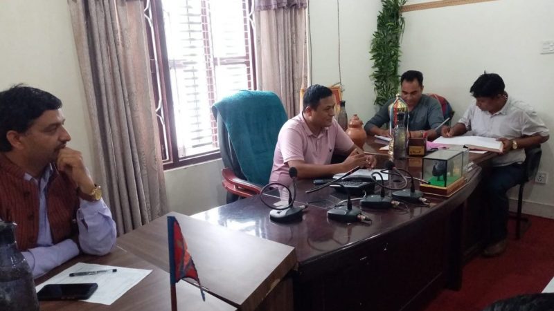 दाङ जिल्ला उद्योग वाणिज्य संघको निर्वाचन समिति गठन