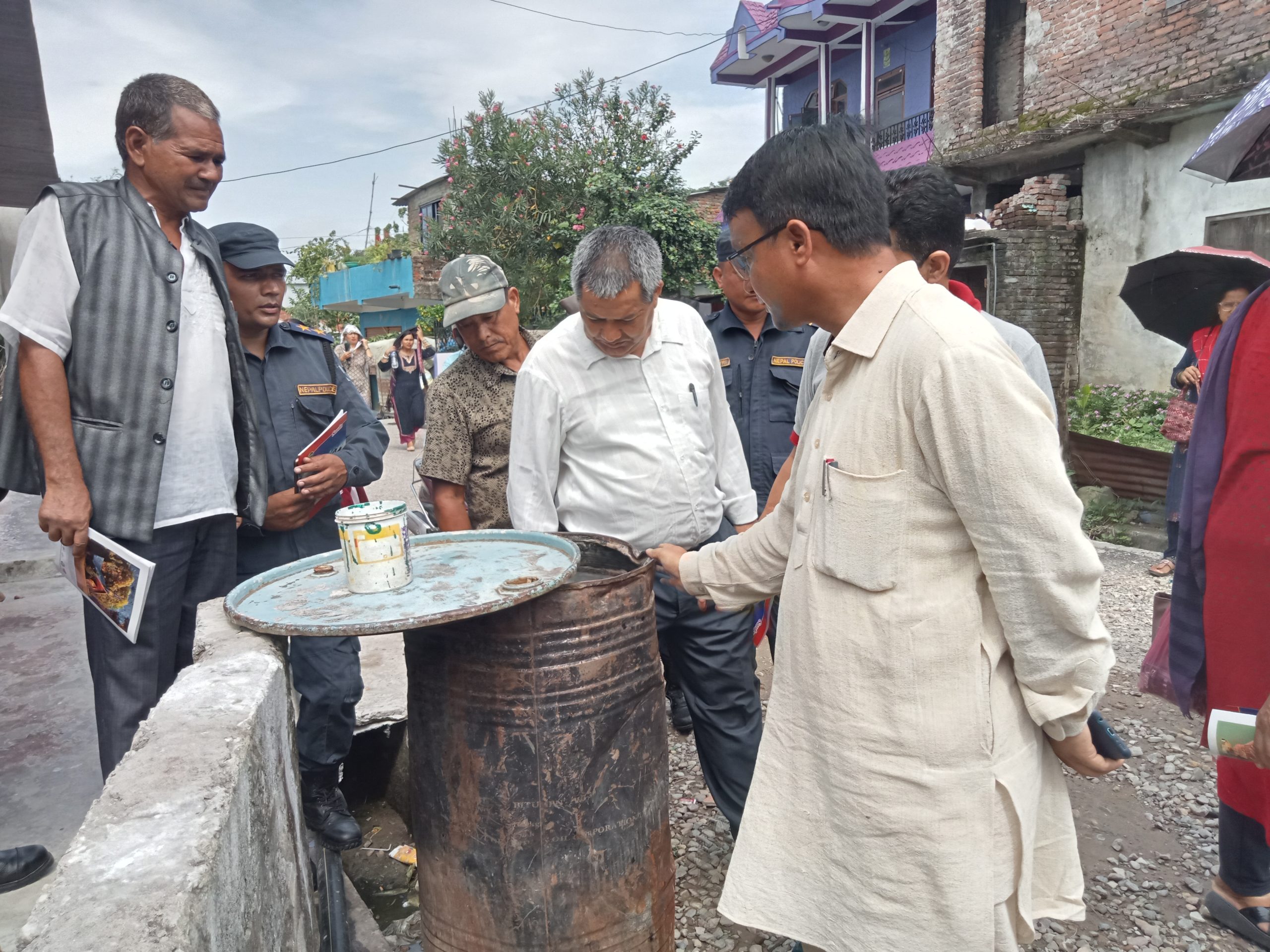 राप्ती गाउँपालिकामा लामखट्टेको बासस्थान खोज र नष्ट गर’ अभियान सुरू