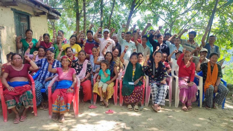 “जनतासँग माओवादी-विशेष रुपान्तरण अभियान” राप्तीमा तीव्र