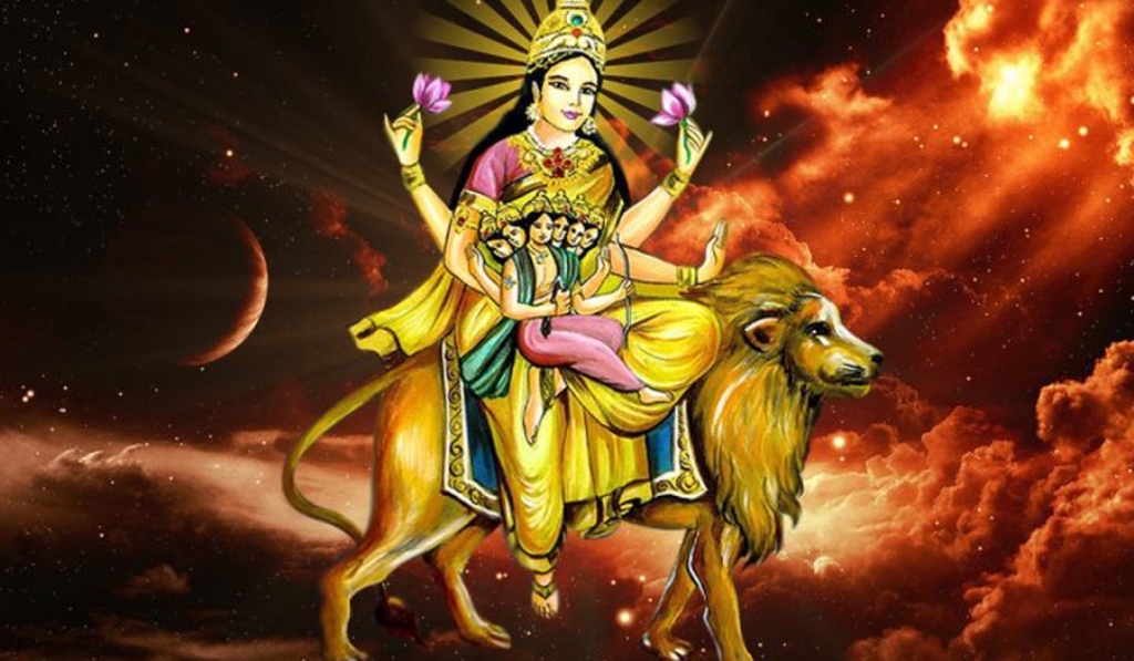 नवरात्रको पाँचौँ दिन आज स्कन्दमाताको विधिपूर्वक पूजा आराधना गरिँदै