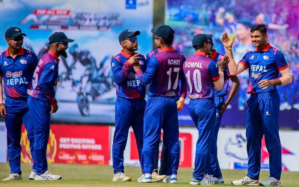यूएईलाई हराउँदै त्रिदेशीय टी–२० शृङ्खलामा नेपालकाे विजयी शुरुवात