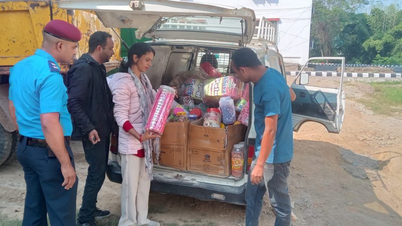 लमही बजार अनुगमन, म्याद गुज्रिएका २० हजार बढीकाे सामान बरामद गरि नष्ट