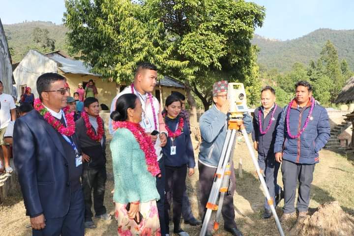 राप्तीमा जग्गाको नाप नक्सा गर्ने कार्य तिब्र, भुल्केमा नाप नक्साको काम सुरू