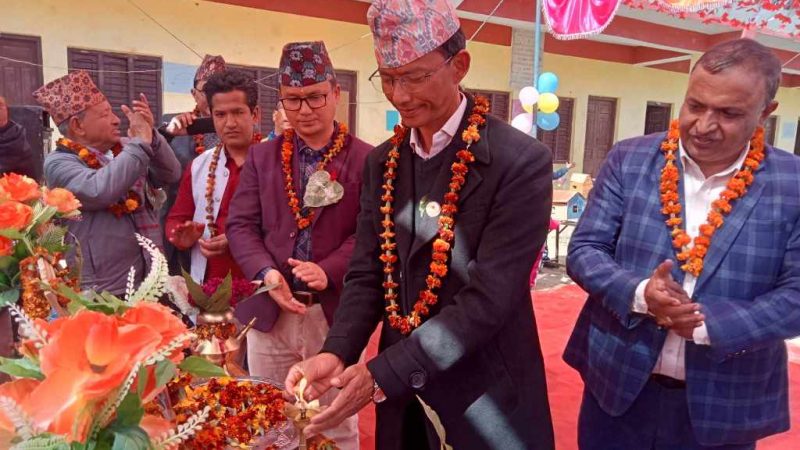 स्वर्गद्वारी प्राथमिक तथा गृहिणी महिला आधारभुत विद्यालयको १८ औं वार्षिकोत्सव