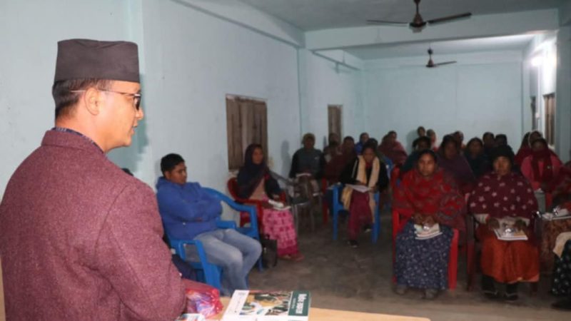 राप्ती-२ कठाहामा चार महिने वित्तीय साक्षरता कक्षा सुरु