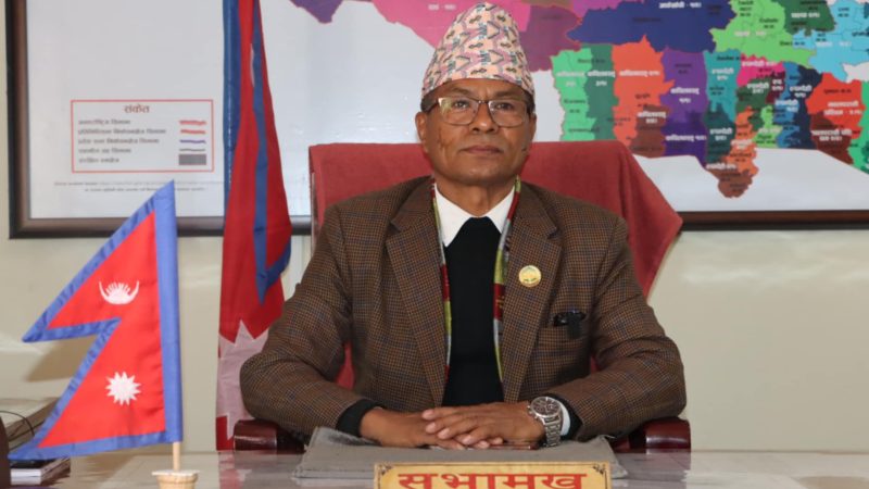प्रदेशलाई स्थापित गर्न प्रदेशबासीकै भूमिका चाहिन्छ : सभामुख