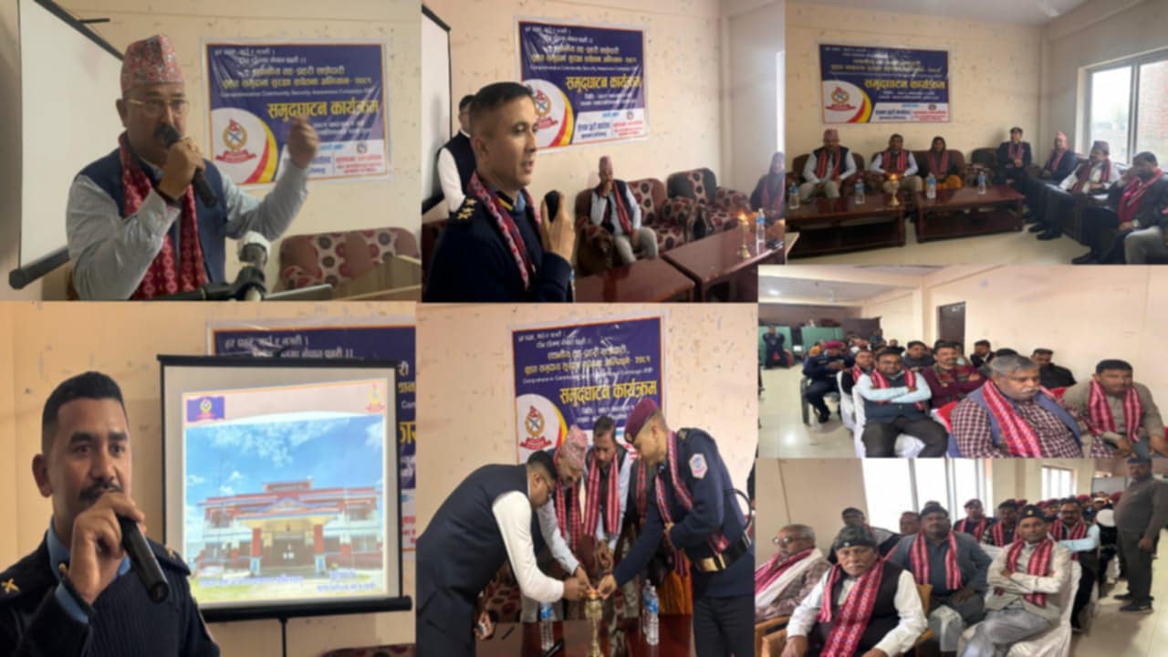 जिल्लामा पहिलो पटक बृहत समुदाय सुरक्षा सचेतना अभियान कृष्णनगरमा सञ्चालन