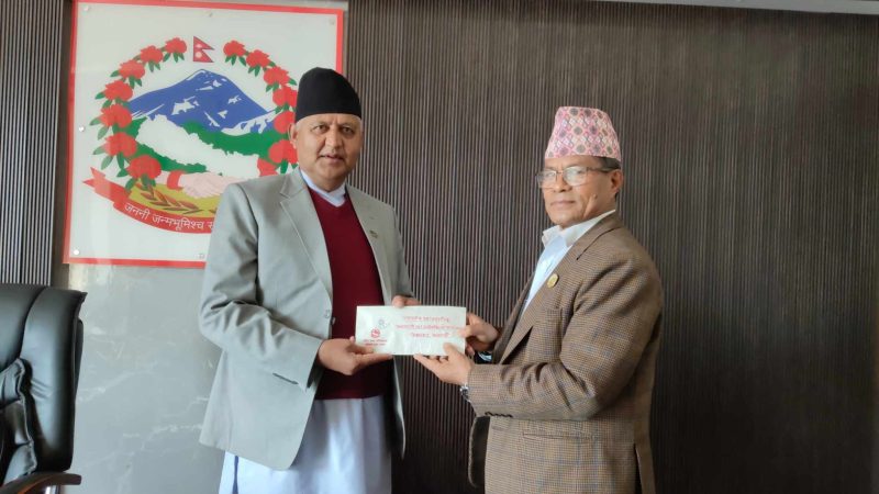 लुम्बिनी प्रदेश सभाको बैठकमा बिशेष सम्वोधनका लागि प्रधानमन्त्री ओलीलाई निमन्त्रणा