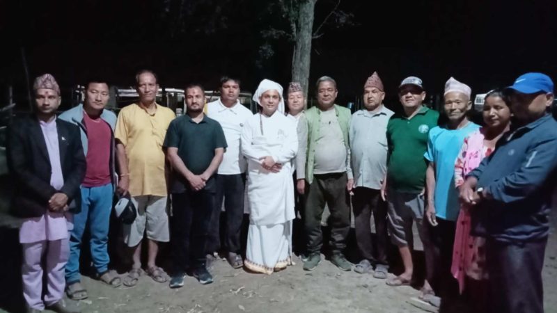 मौरीघाटको महायज्ञबाट संकलित रकम मध्ये ८२ हजार रूपैयाँ पशुवृद्वा आश्रममा सहयोग