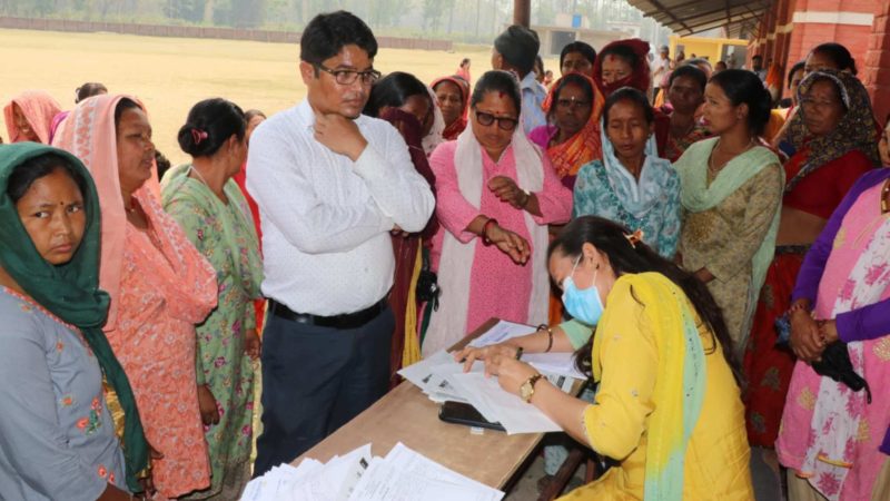 गढवामा निशुल्क विशेषज्ञ स्वास्थ्य शिविर सम्पन्न, २ सय ९८ जना लाभान्वित