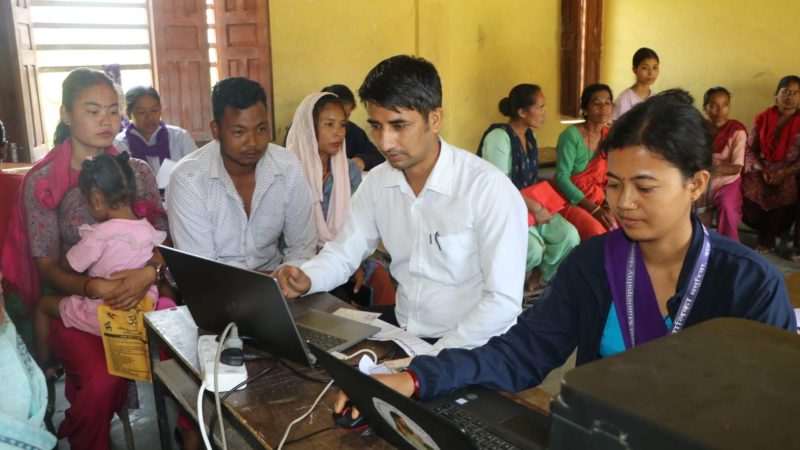 राप्ती–३ बसन्तपुरमा एकीकृत घुम्ती सेवा शिविर : स्थानीय नागरिक खुसी