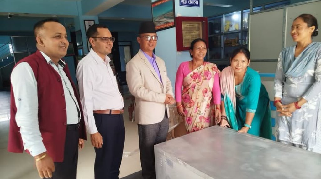 राप्ती गाउँपालिकाद्वारा राप्ती लघु उद्यमी समूहलाई बेकरी बनाउने प्रविधि हस्तान्तरण