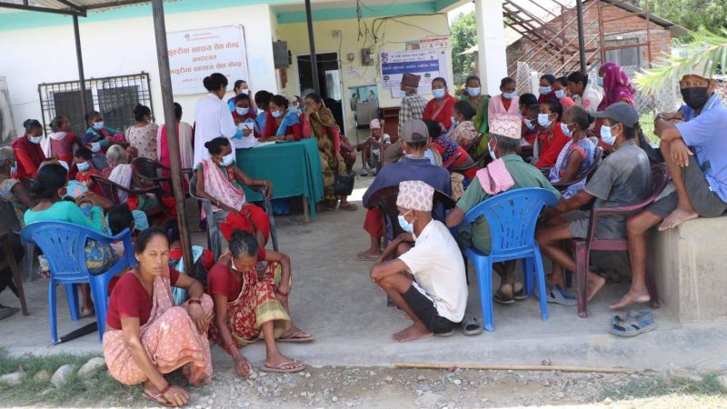 राप्तीका ३ स्थानमा क्षयरोग स्क्रिनिङ शिविर सम्पन्न : ६२६ मध्ये १७ जनामा क्षयरोग पुष्टि