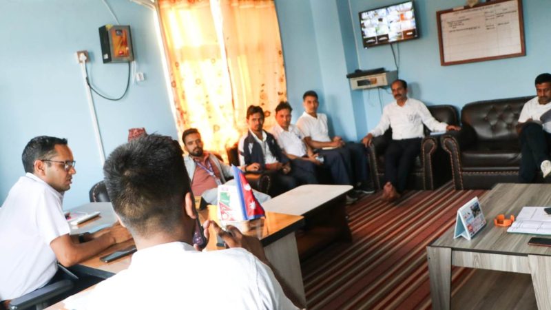 राप्तीमा नीति तथा कार्यक्रमको तयारी : शाखा प्रमुखहरूसँग सुझावमूलक छलफल सम्पन्न