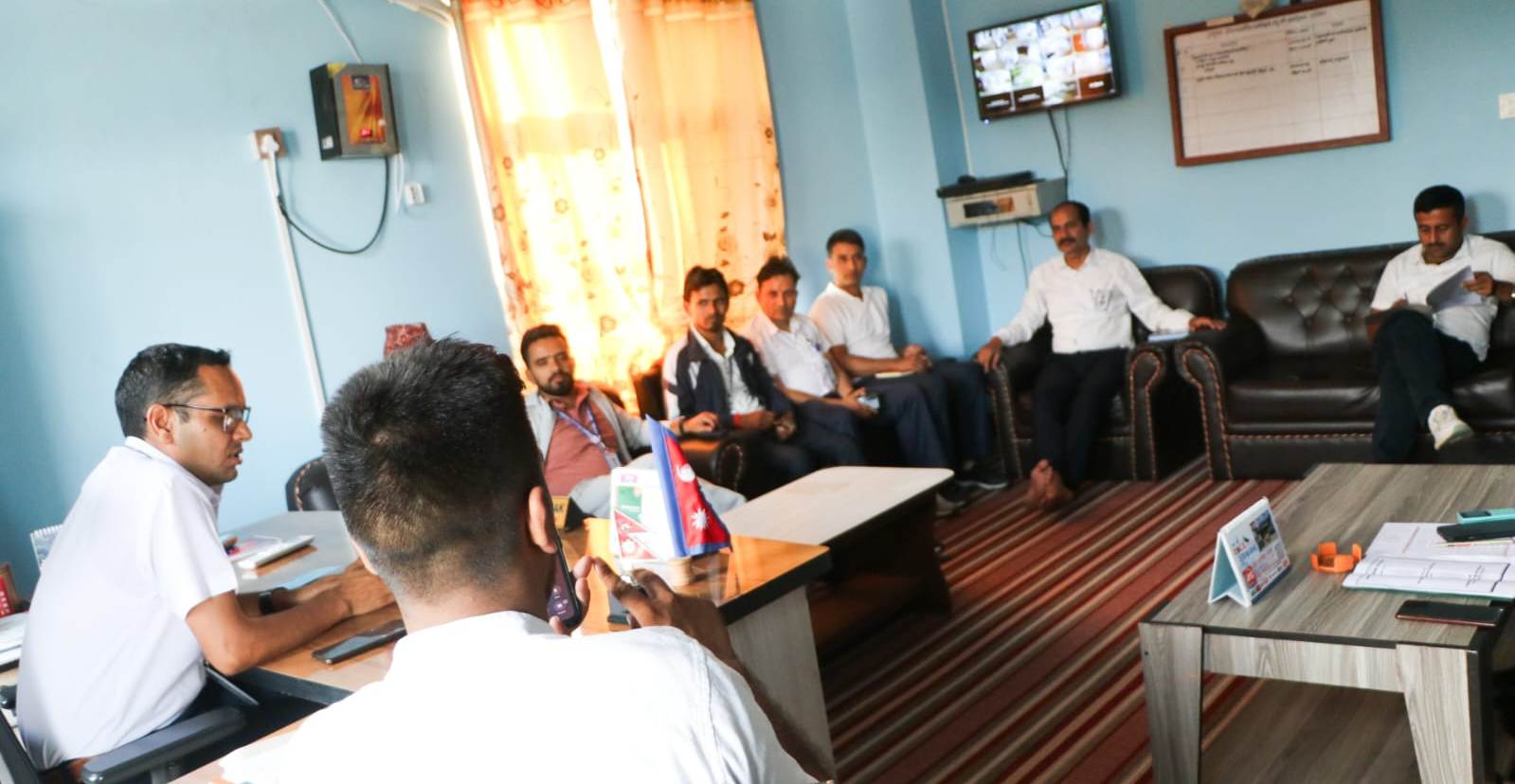राप्तीमा नीति तथा कार्यक्रमको तयारी : शाखा प्रमुखहरूसँग सुझावमूलक छलफल सम्पन्न