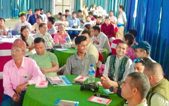 दाङ, कपिलवस्तु र अर्घाखाँचीका पत्रकारहरू डिजिटल मिडिया र एआई प्रयाेगको विषयमा सिक्दै