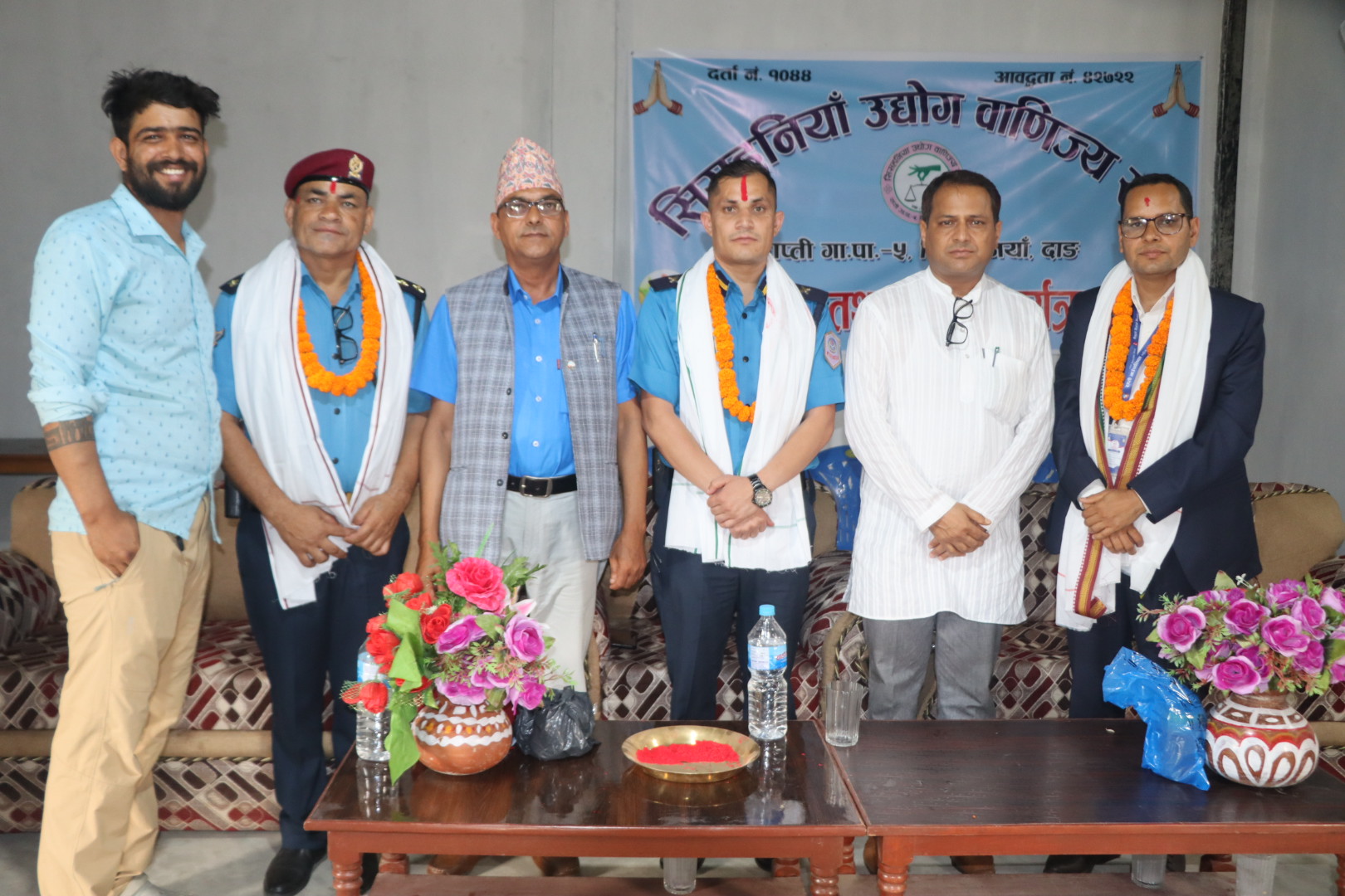 सिसहनियाँ उवासंघद्वारा स्वागत तथा बधाई कार्यक्रम सम्पन्न