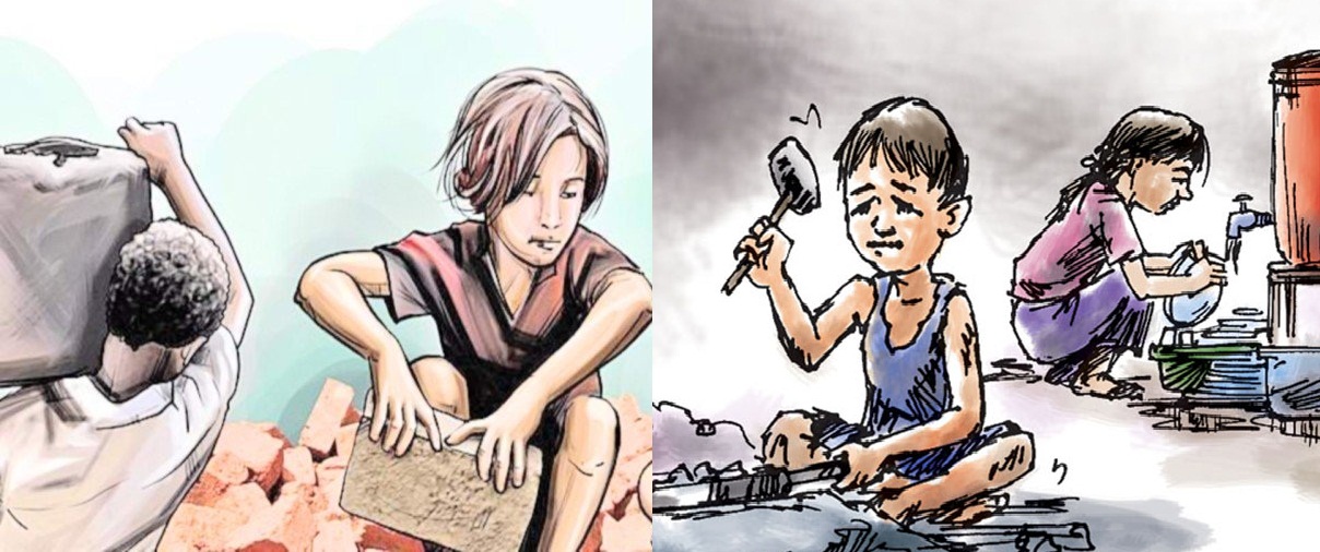 बाल मजदुरका व्यथा खोज्दै अभियन्ताहरु