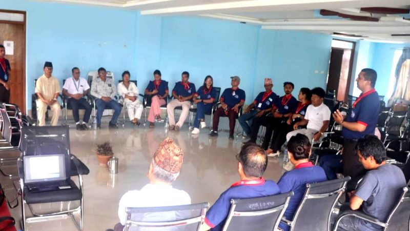 राप्तीका पत्रकारहरू ए.आई प्रविधि सम्बन्धि सीप सिक्दै