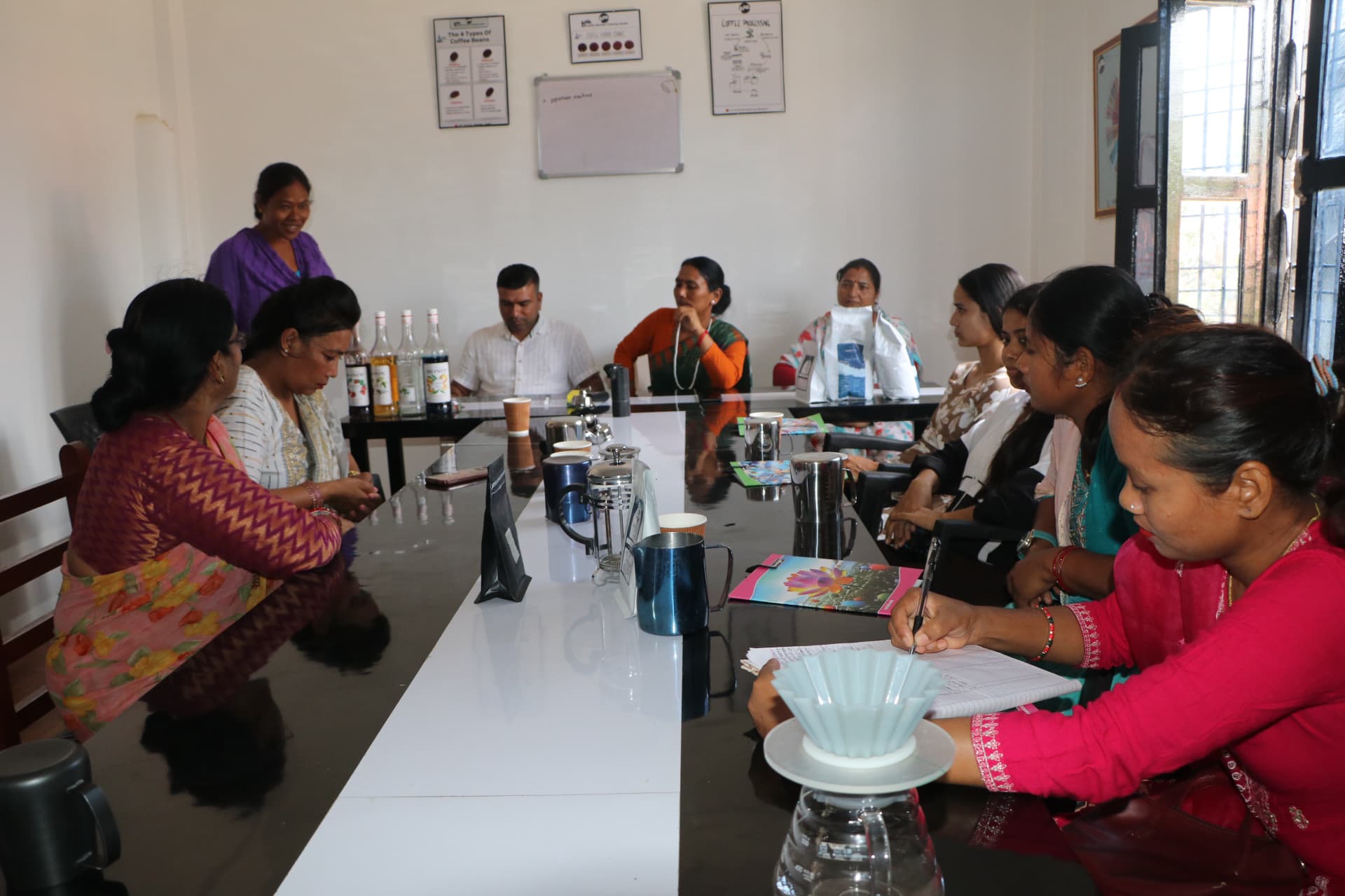 राप्तीमा कफी बनाउने तालिम सुरु