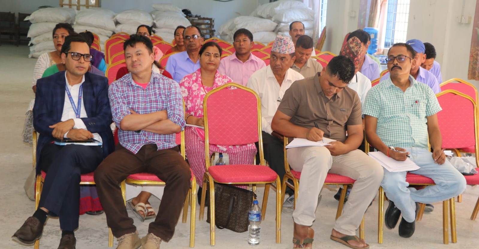 राप्तीमा सामाजिक सुरक्षा तथा व्यक्तिगत घटनादर्ता अभिमुखीकरण कार्यक्रम सुरु