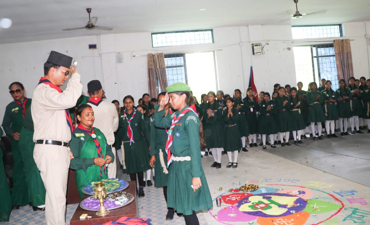राप्तीमा दीक्षान्त कार्यक्रम सम्पन्न,  ३ सय २० जना स्काउट विद्यार्थीहरू दीक्षित