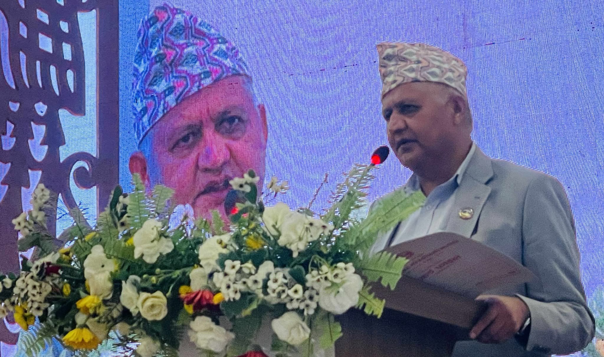 पूर्वाधार विकासमा निजी क्षेत्रसँग सहकार्य गरेर अघि बढ्छौं : मुख्यमन्त्री आचार्य