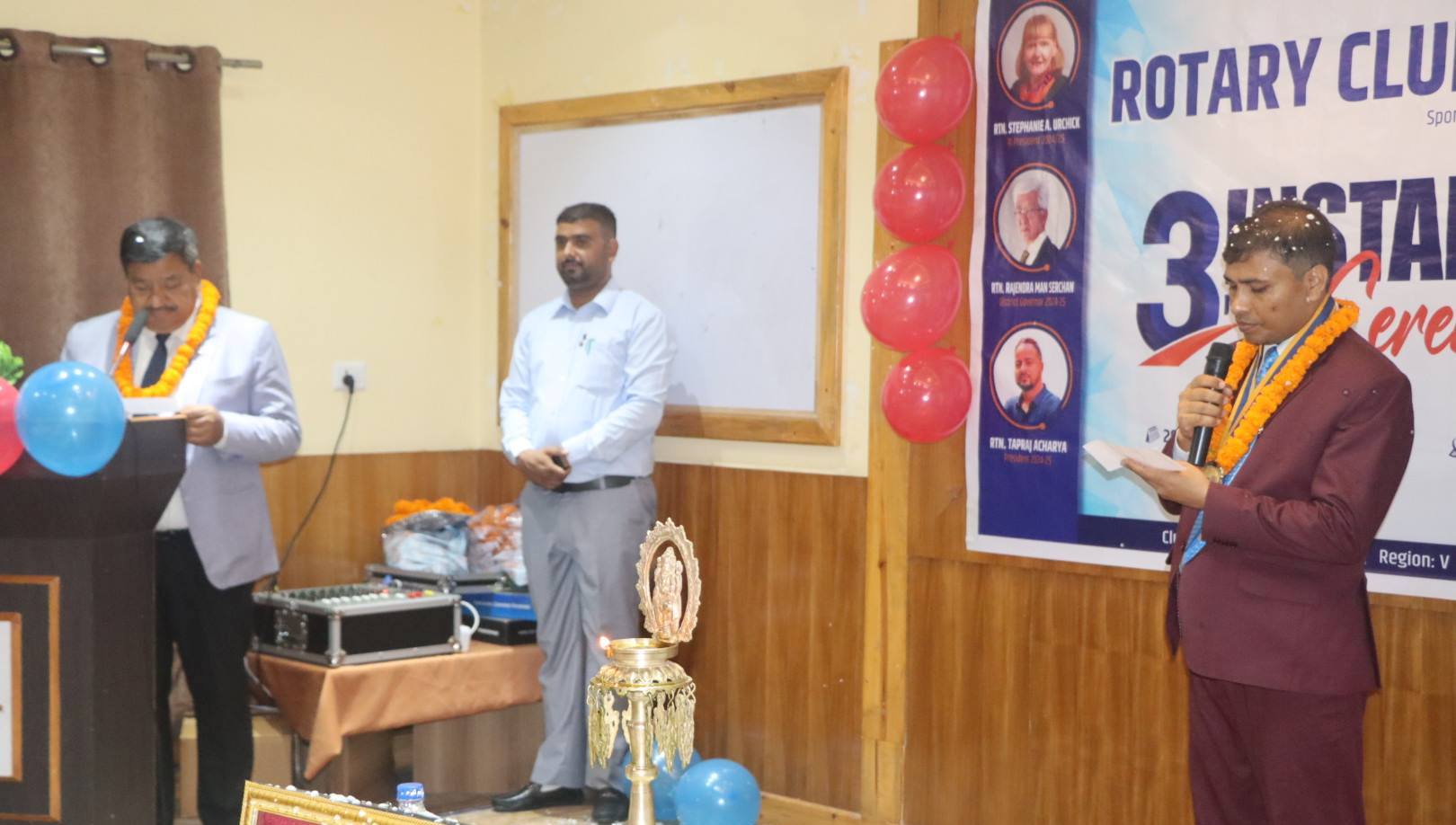 रोटरी क्लब अफ राप्तीको तेस्रो पदस्थापन : अध्यक्षमा गोपाल आचार्य