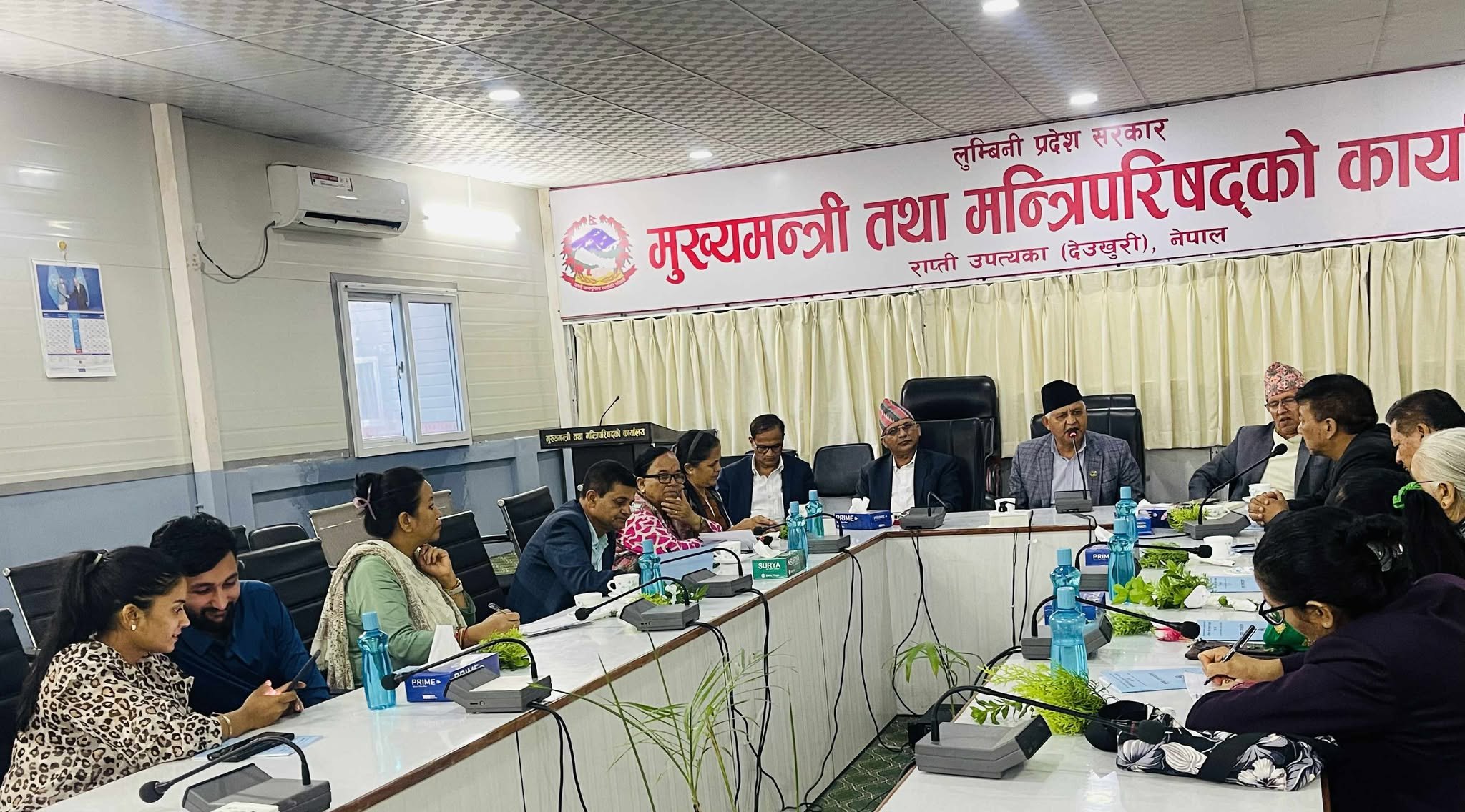 संघीयताको सवलीकरणमा लुम्बिनी प्रदेश सरकार क्रियाशील छ : मुख्यमन्त्री आचार्य