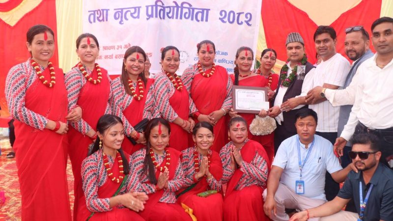 भालुवाङमा खुल्ला तीज गीत तथा नृत्य प्रतियोगिता सम्पन्न : डि–डान्स फिटनेश स्टुडियो प्रथम