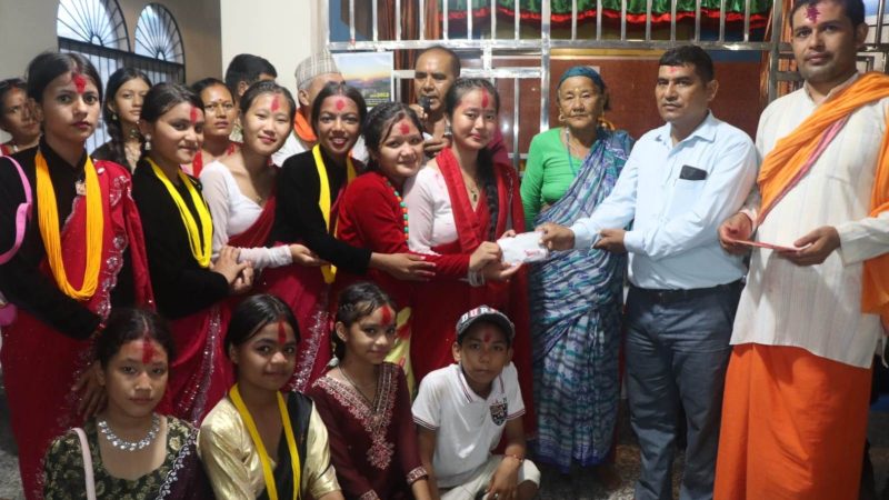 हनुमान मन्दिर मौरीघाटमा भजन तथा तीज गीत प्रतियोगता सम्पन्न : स्टार बाल क्लव प्रथम