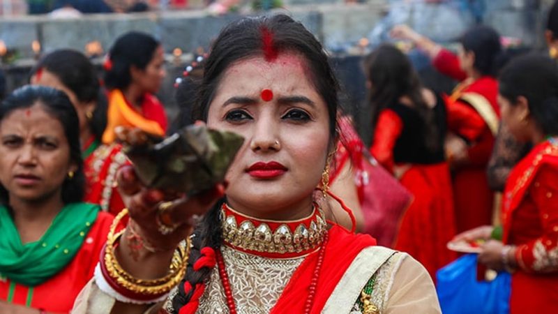 आज हरितालिका तीज : नेपाली महिलाहरूले धुमधामका साथ मनाउँदै