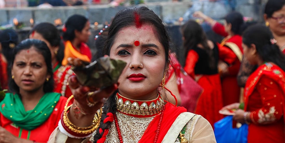 आज हरितालिका तीज : नेपाली महिलाहरूले धुमधामका साथ मनाउँदै