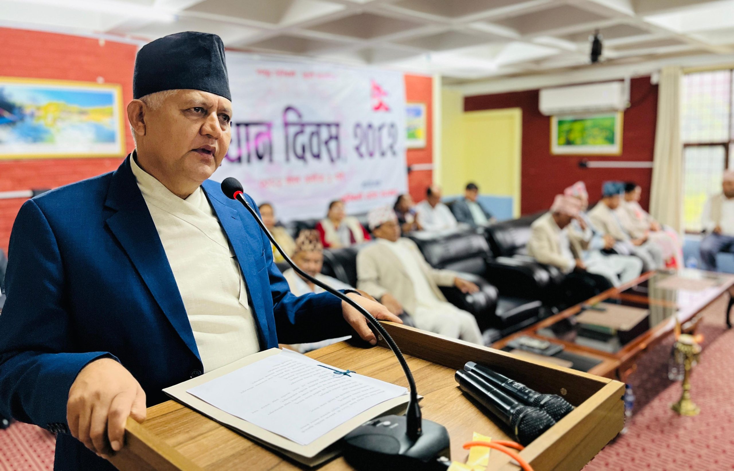 लुम्बिनीमा संविधान दिवस : युवा पुस्ताको सोच अनुसार कार्यशैली बदल्नुपर्छ : मुख्यमन्त्री आचार्य