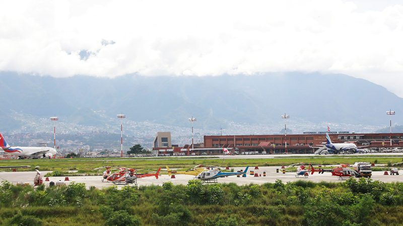 त्रिभुवन अन्तर्राष्ट्रिय विमानस्थल खुल्यो